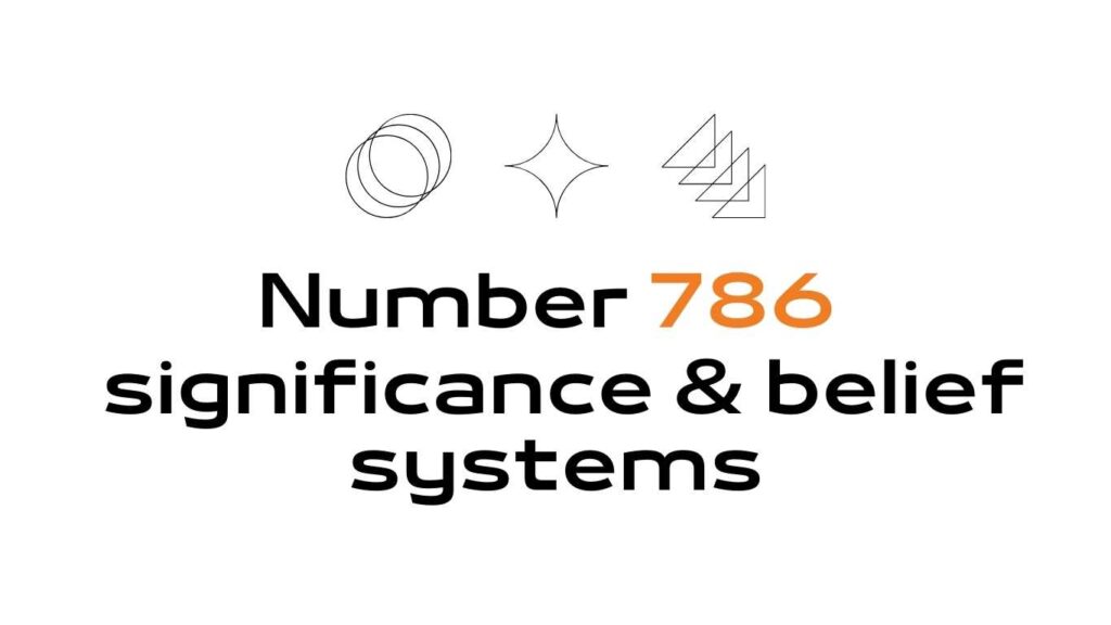 Significance of number 786
